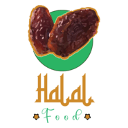 Halal Food Logo PNG Vector