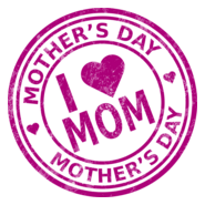 Happy Mother's Day Logo PNG Vector