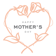 Happy Mother's Day Logo PNG Vector