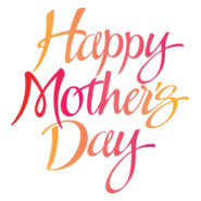 Happy Mother's Day Logo PNG Vector