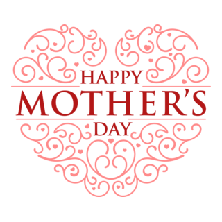 Happy Mother's Day Logo PNG Vector