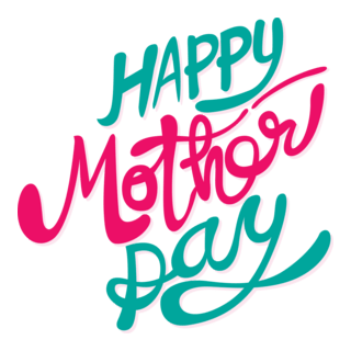 Happy Mother's Day Logo PNG Vector