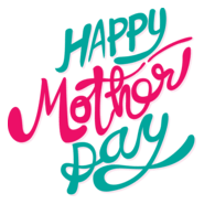 Happy Mother's Day Logo PNG Vector