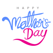 Happy Mother's Day Logo PNG Vector
