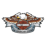 Harley Davidson Motor Clothes Logo PNG Vector