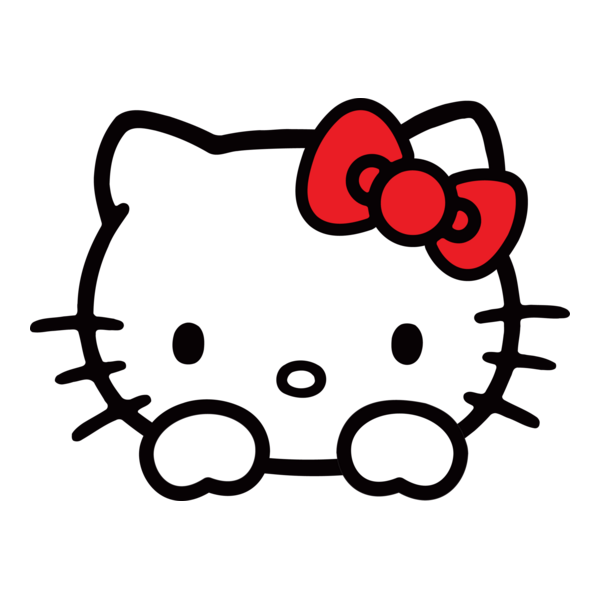 Hello Kitty Logo PNG Vector