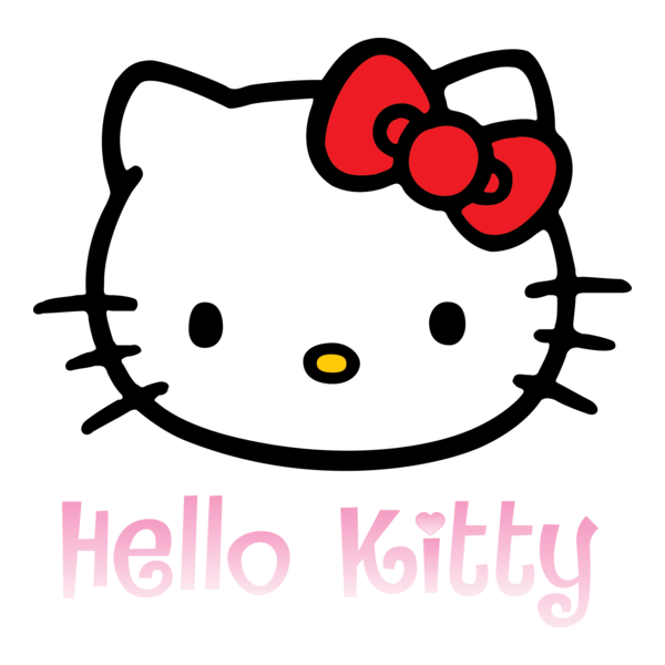 Hello Kitty Logo PNG Vector