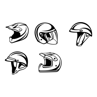 Helm moto Logo PNG Vector