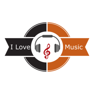 i love music Logo PNG Vector