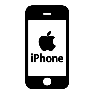 iPhone Logo PNG Vector