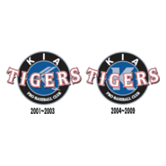 KIA Tigers Old (2001~2009) Collection Logo PNG Vector