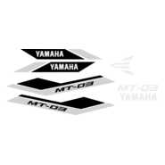 kit de calcomanias moto yamaha mt 03 Logo PNG Vector