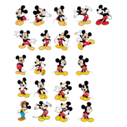 Mickey Mouse Logo PNG Vector