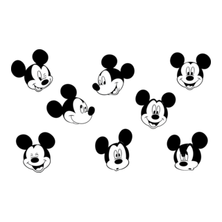 Mickey Mouse Logo PNG Vector
