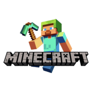 Minecraft Green Hair Logo PNG Vector