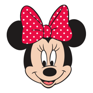 Minnie Mouse Head Logo PNG Vector