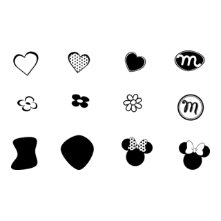 Minnie Mouse Logo PNG Vector