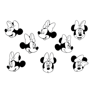 Minnie Mouse Logo PNG Vector