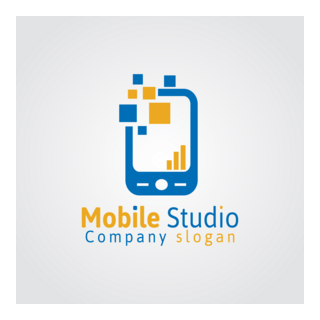 Mobile Studio Logo PNG Vector