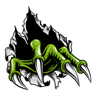 Monster claws Logo PNG Vector