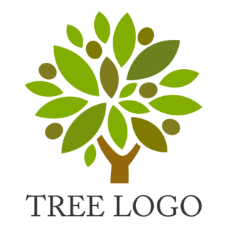 Nature Tree Logo PNG Vector