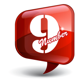 number 9 Logo PNG Vector