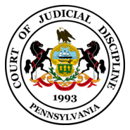 Pennsylvania Court of Judicial Discipline Logo PNG Vector