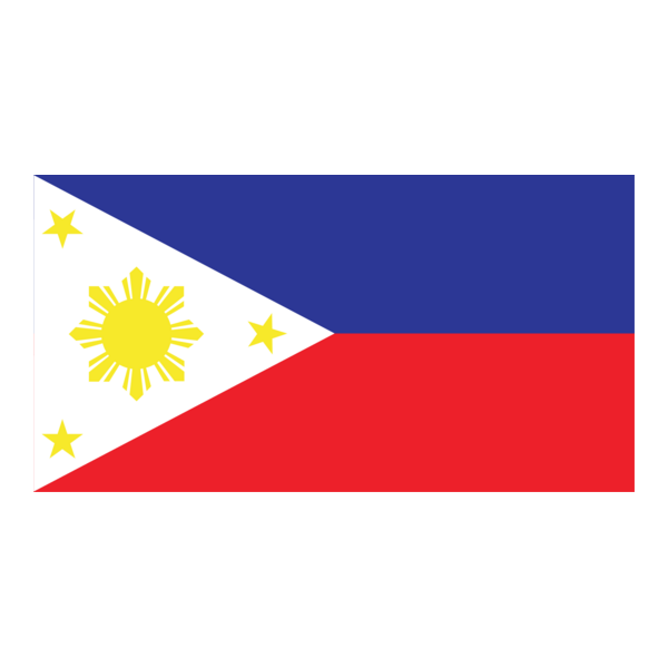 Philippines Flag Logo PNG Vector