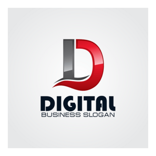 Professional Letter D Logo PNG Vector