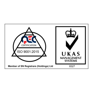 QEC UKAS ISO 9001 - 2015 MANAGEMENT SYSTEM Logo PNG Vector