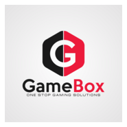 Red and black Game Logo PNG Vector