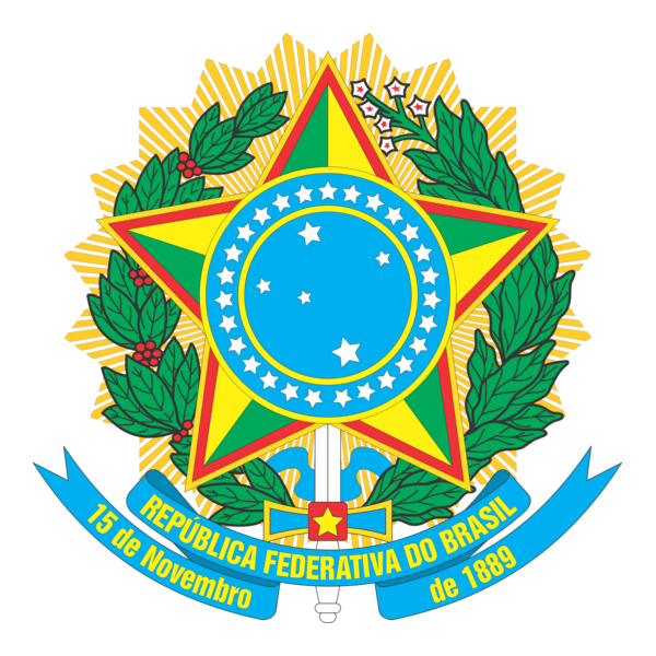 Republica Federativa do Brasil - Brasão Logo PNG Vector