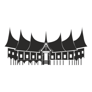 RUMAH GADANG - PADANG Logo PNG Vector