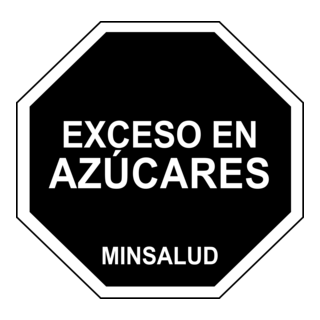 Sello Alto en Azucares Octagonal Logo PNG Vector