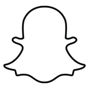 Snapchat ghost Logo PNG Vector