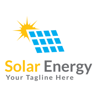 Solar energy Logo PNG Vector