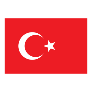 Standart Türk Bayrağı Logo PNG Vector