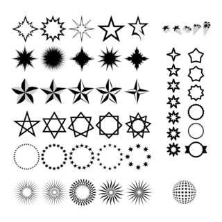 Stars Logo PNG Vector