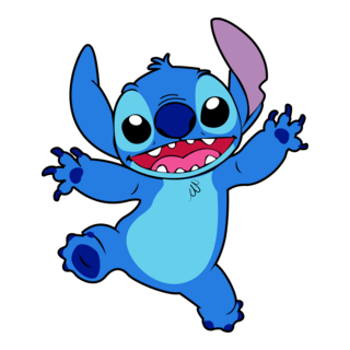 Stitch Happy Logo PNG Vector