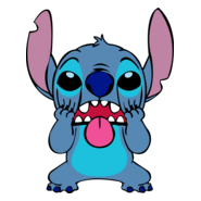 Stitch Ugly Face Logo PNG Vector