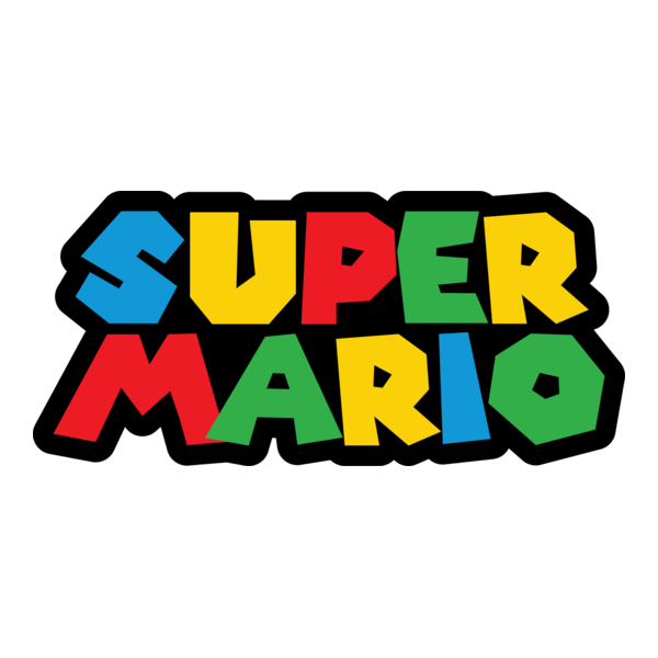 SUPER MARIO Logo PNG Vector