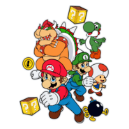Super Mario Logo PNG Vector
