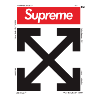 supreme x offwhite Logo PNG Vector