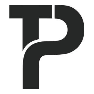 T P Letter Logo PNG Vector