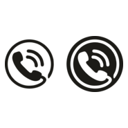 Telefono Logo PNG Vector