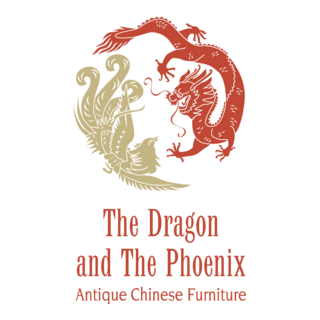The Dragon and The Phoenix Logo PNG Vector