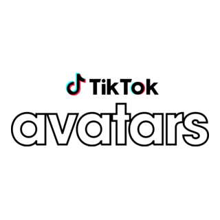 Tiktok Avatars Logo PNG Vector