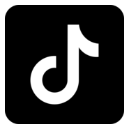 TikTok Share Icon Black Logo PNG Vector