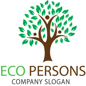 Tree shape Logo PNG Vector