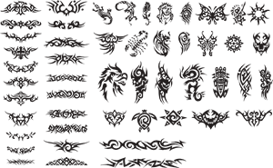 Tribal Logo PNG Vector